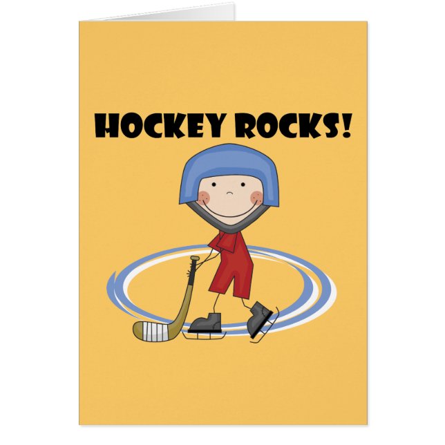 L'hockey bascule le T-shirts et les cadeaux (Devant)