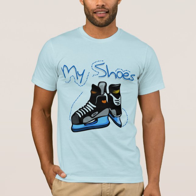 L'hockey patine mes T-shirts et cadeaux de (Devant)