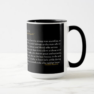 L'HOMME DANS la tasse d'ARÈNE