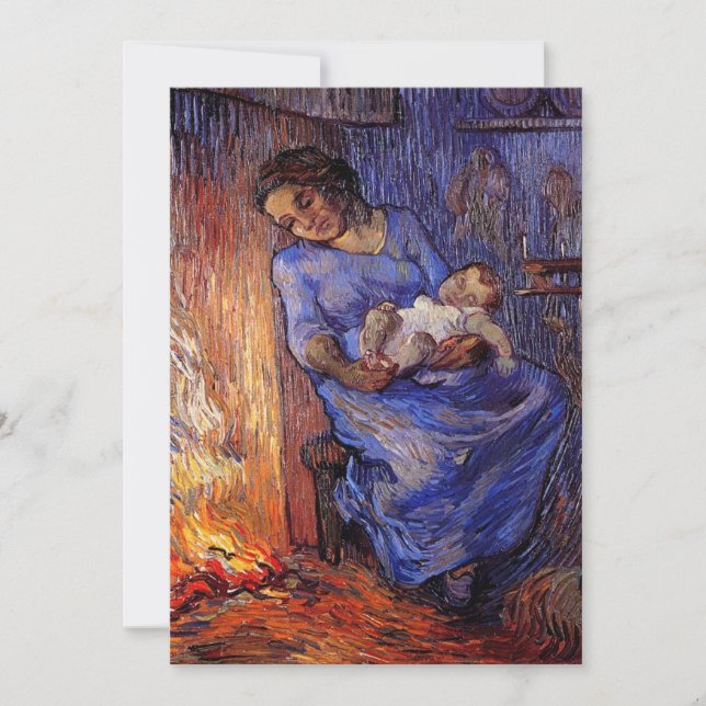 L'homme est en mer par Vincent van Gogh Invitation (Devant)