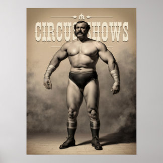 L'homme fort - 18 x 24 Poster