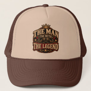 L'homme le mythe la légende Casquette de camionneu