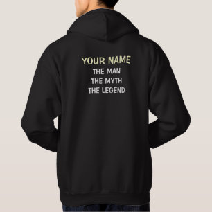 L'homme le mythe le sweat - shirt à capuche de