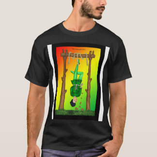 L'homme pendu - T-shirt noir masculin