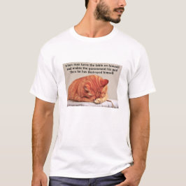L'homme tourne la table (lumière) T-shirt
