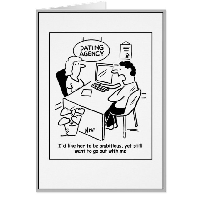 L'Homme Veut Une Femme Ambitieuse. (Devant)