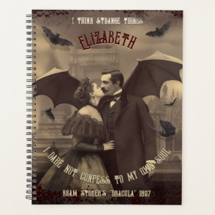 L'horreur vampire gothique baiser de vintage Dracu
