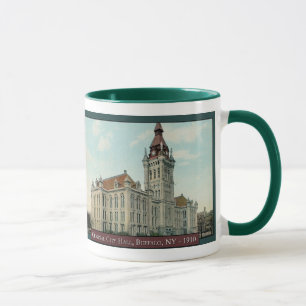 L'hôtel de ville d'origine à Buffalo Coffee Mug