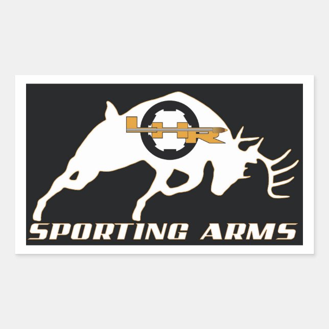 LHR-Sticker für Arms Buck Rechteckiger Aufkleber (Vorderseite)