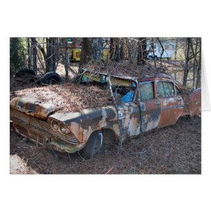 L'humour, cru a détruit la voiture