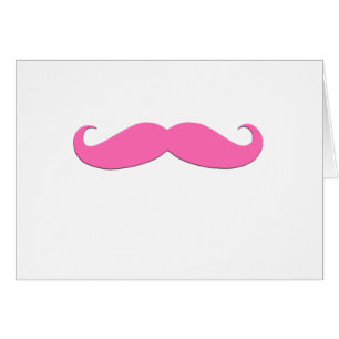 L'humour rose de moustache créent vos propres