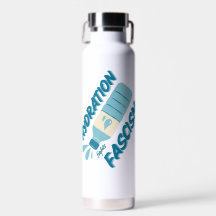 L'hydratation combat le fascisme Bouteille d'eau