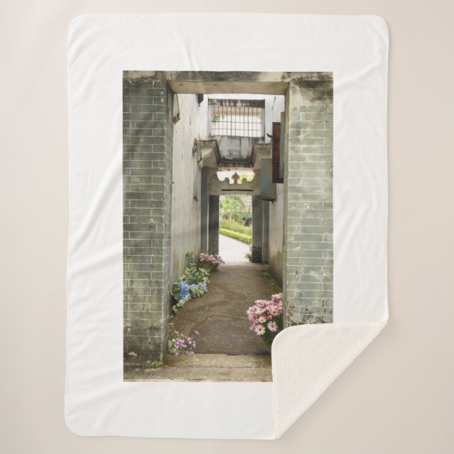 Li Garden Series: Floral Corridor  Sherpadecke (Vorderseite)
