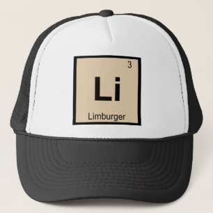 Li - Limburger Käse Chemie Periodischer Tisch Truckerkappe