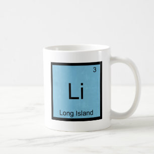 Li - Long Island Funny Chemistry Element Symbol T Kaffeetasse