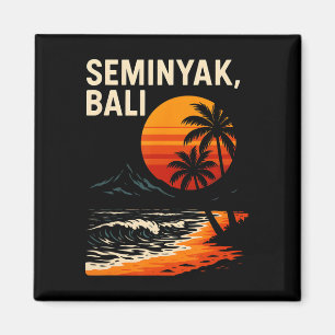 Li Surf Seminyak Li Retro Herren Strand Vibes Magnet