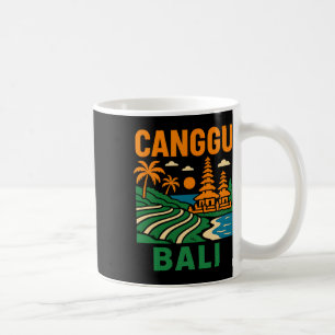 Li Surfing Canggu Li Vintage Herren Strand Leben Kaffeetasse