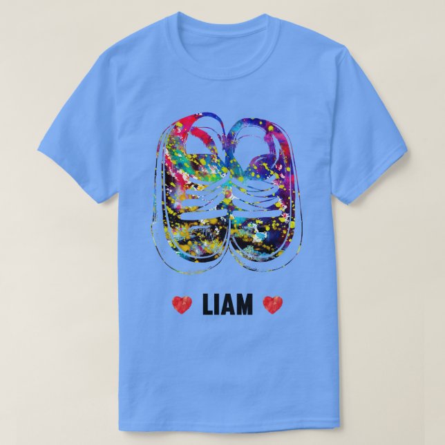 Liam Baby Name T-Shirt (Design vorne)