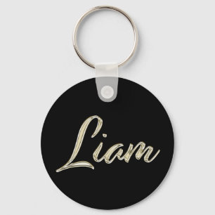 Liam Button Name Schlüsselanhänger