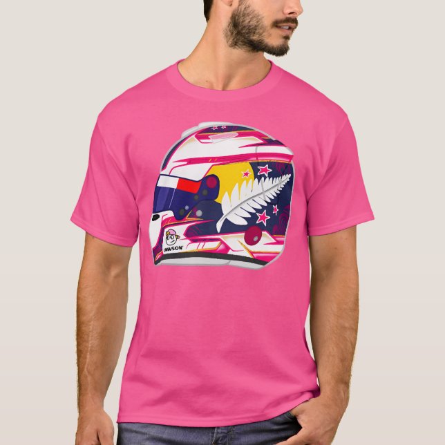 Liam Lawson 2024 Helmet T-Shirt (Vorderseite)