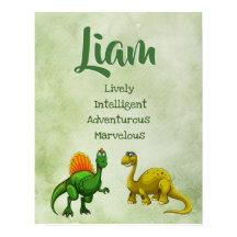 Liam Name Poster