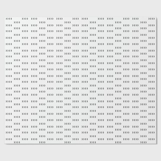 Liam Payne Zickzack Tattoo Inspiriert Wrapping Pap Geschenkpapier (Flach)