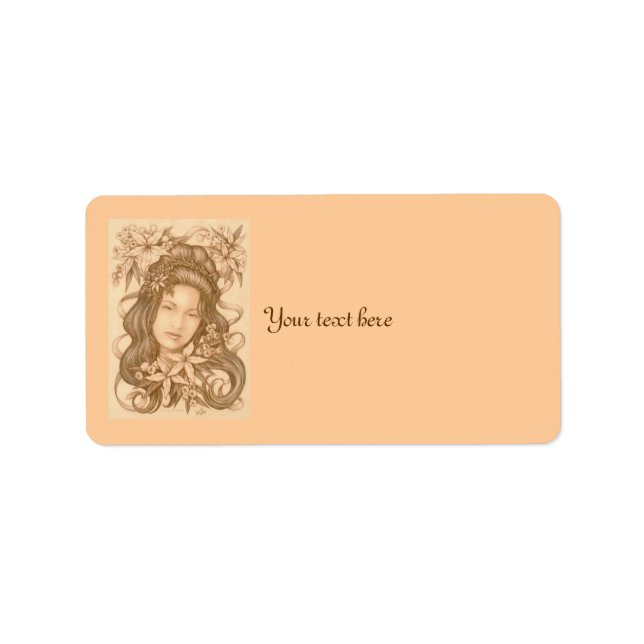 Lianna Adressaufkleber (Vorne)