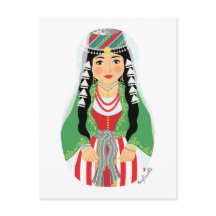 Libanese Matryoshka Postcard