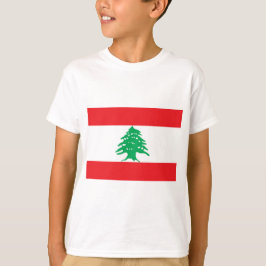 Libanesische Flagge (Libanon-Flagge) T-Shirt