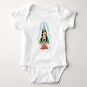 Libanesische Große Haube Matryoshka Baby Strampler