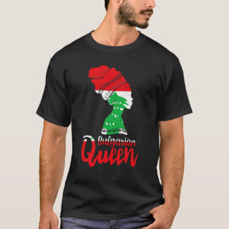 Libanesische Libanonflagge Afro Roots T-Shirt