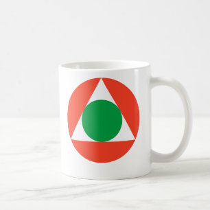 Libanesische Luftwaffe Roundel Kaffeetasse