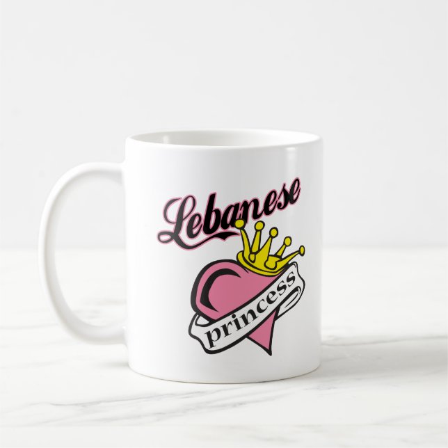 Libanesische Prinzessin Kaffeetasse (Links)