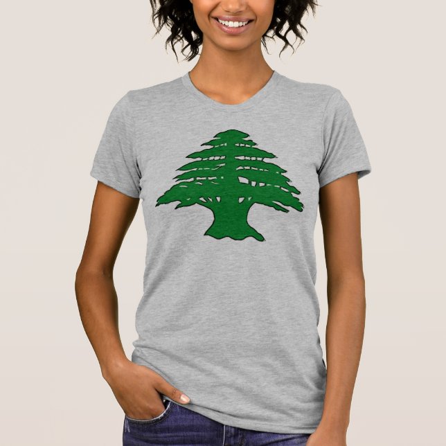 Libanesische Zeder T-Shirt (Vorderseite)
