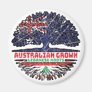 Libanon - Australische Bäume Magnet