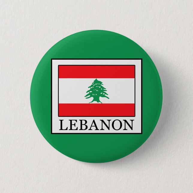 Libanon Button (Vorderseite)