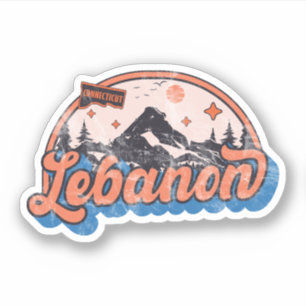 Libanon, Connecticut Aufkleber