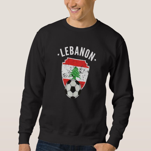 Libanon Fahne Libanon Libanon Flag Libanesischer S Sweatshirt (Vorderseite)