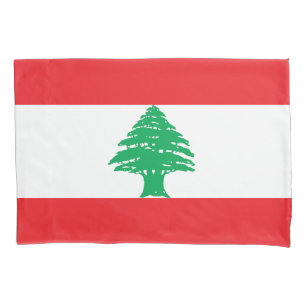 Libanon-Flagge Kissenbezug