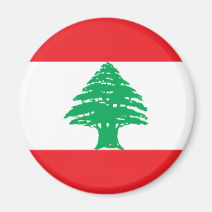 Libanon-Flagge Magnet