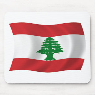 Libanon-Flagge-Mauspad Mousepad