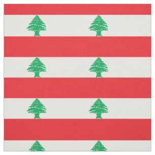Libanon-Flagge Stoff