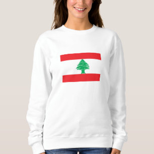 Libanon-Flagge Sweatshirt