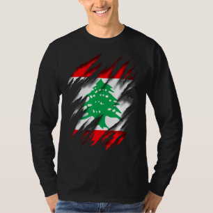 Libanon-Flagge T-Shirt