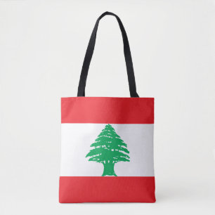Libanon-Flagge Tasche