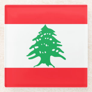 Libanon Glasuntersetzer