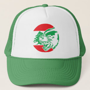 Libanon - Libanesische Nationalflagge Truckerkappe