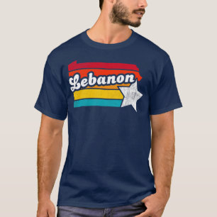 Libanon - Pennsylvania - Vintages zerrüttetes Souv T-Shirt