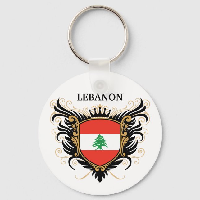 Libanon [personalisieren] schlüsselanhänger (Vorderseite)