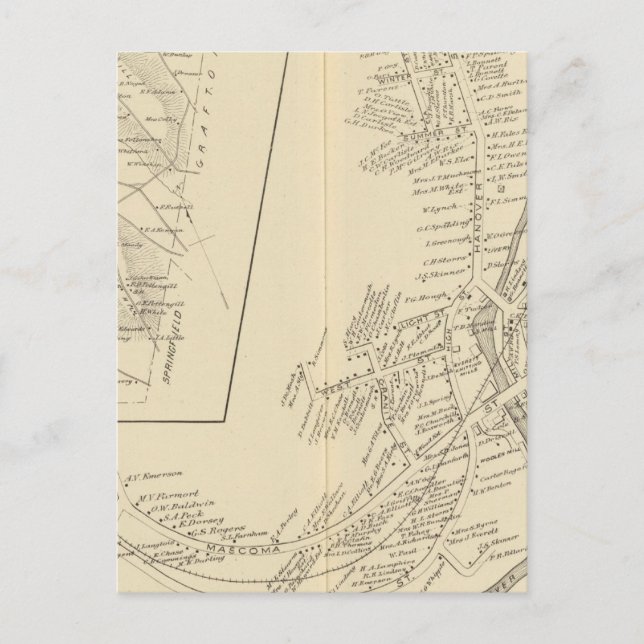 Libanon Postkarte (Vorderseite)